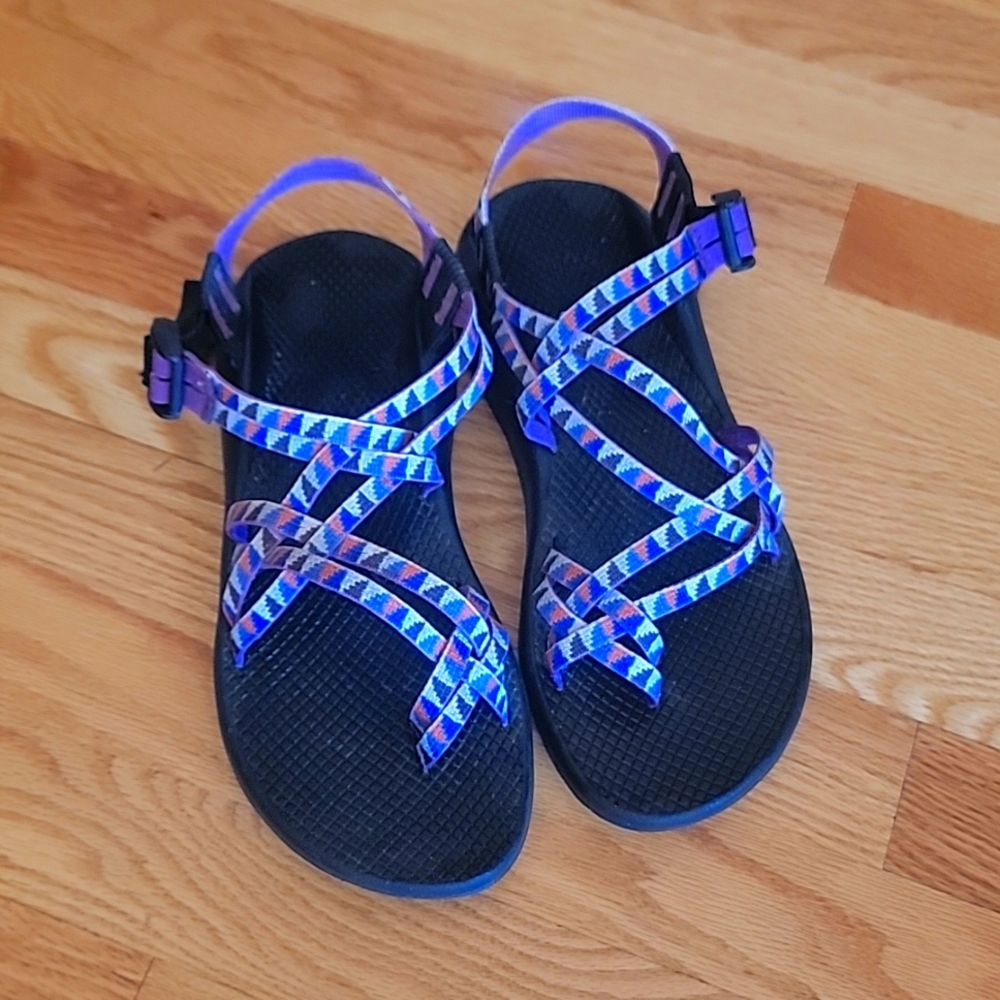 Chaco Multistrap Sandals with Toe Loop - Picture 11 of 11